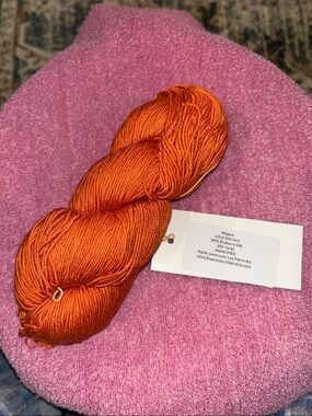Expression Fiber Arts Lulu Silk Yarn in Mojave, 100% Silk. 250 Yards/Skein.